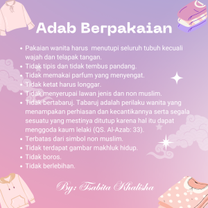 Adab Berpakaian (1)
