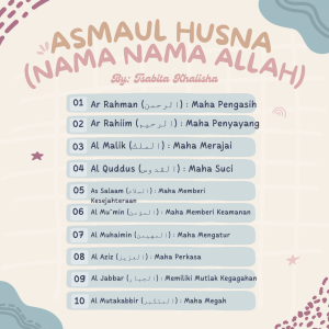 Asmaul husna (1)